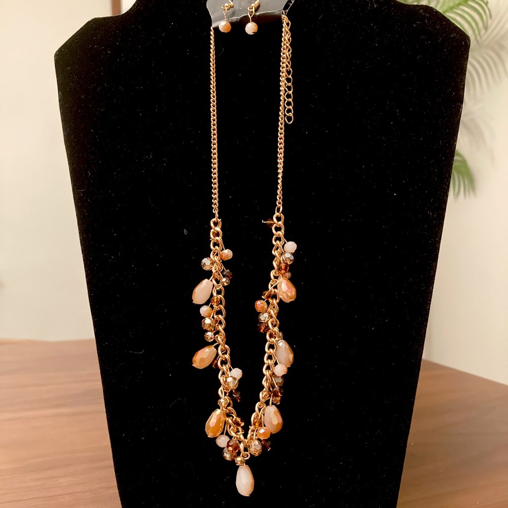 Courageously Catwalk Gold Necklace